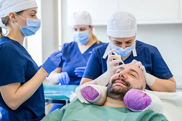 implantace vlasů na klinice v Budapešti